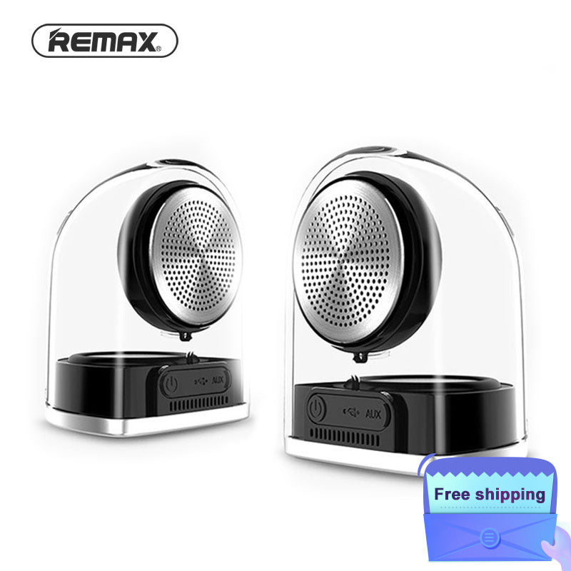 REMAX Speaker IPX5 Water Magnetic Pair Portable Wireless Stereo Best Sound 2.0 High Definition Sound Speakers for Pc/phoneRB-M22