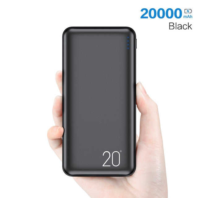 FLOVEME Power Bank 20000mAh Portable Charging Poverbank Mobile Phone External Battery Charger Powerbank 20000 mAh for Xiaomi Mi