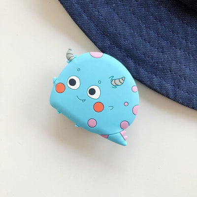 Cute Cartoon Round Universal Mobile Phone Ring Holder Airbag Gasbag fold Stand Bracket Mount For iPhone XR Samsung Huawei Xiaomi