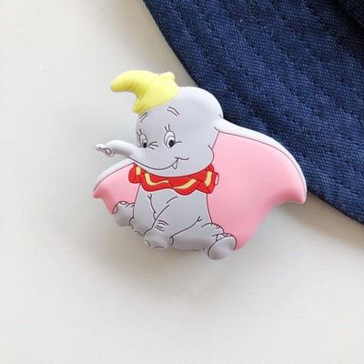 Cute Cartoon Round Universal Mobile Phone Ring Holder Airbag Gasbag fold Stand Bracket Mount For iPhone XR Samsung Huawei Xiaomi