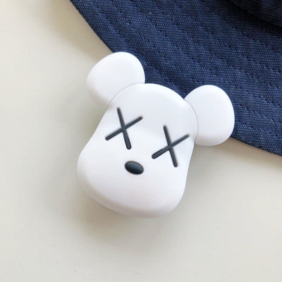 Cute Cartoon Round Universal Mobile Phone Ring Holder Airbag Gasbag fold Stand Bracket Mount For iPhone XR Samsung Huawei Xiaomi