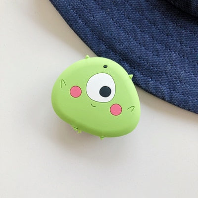 Cute Cartoon Round Universal Mobile Phone Ring Holder Airbag Gasbag fold Stand Bracket Mount For iPhone XR Samsung Huawei Xiaomi