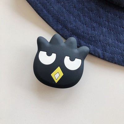 Cute Cartoon Round Universal Mobile Phone Ring Holder Airbag Gasbag fold Stand Bracket Mount For iPhone XR Samsung Huawei Xiaomi