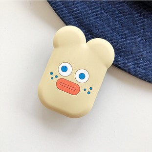 Cute Cartoon Round Universal Mobile Phone Ring Holder Airbag Gasbag fold Stand Bracket Mount For iPhone XR Samsung Huawei Xiaomi
