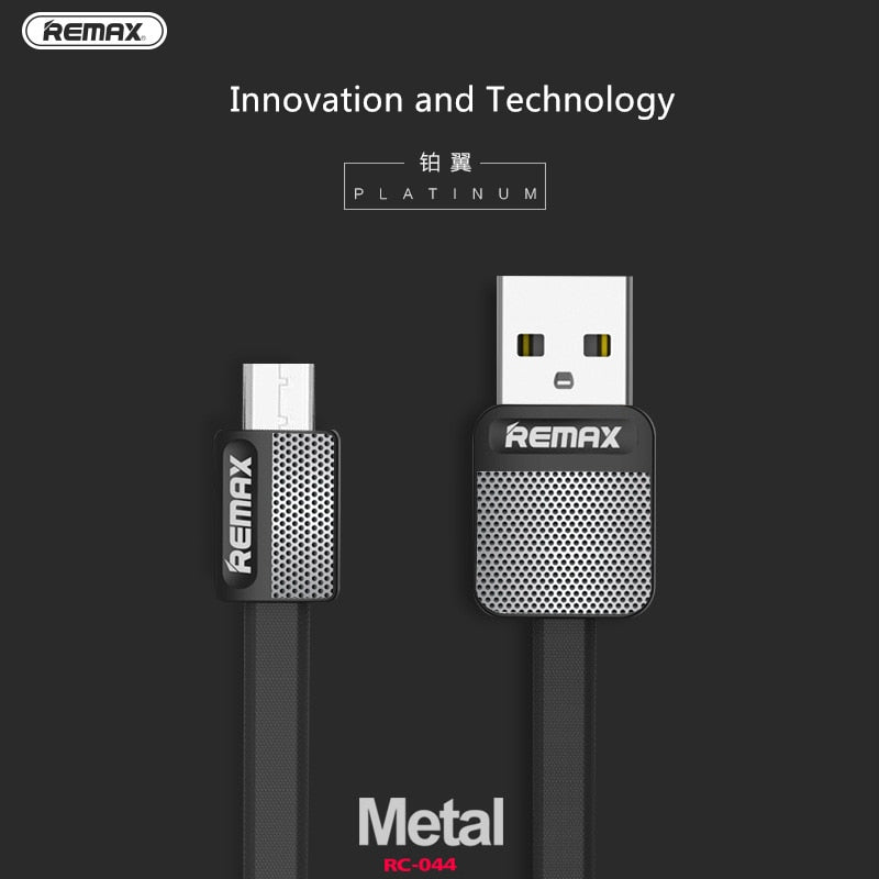 Original Remax Mobile Phone Cables 2.1A 1m Durable Fast Charger Cable For xiaomi samsung For iPhone6 6s 7 8 iPhone x