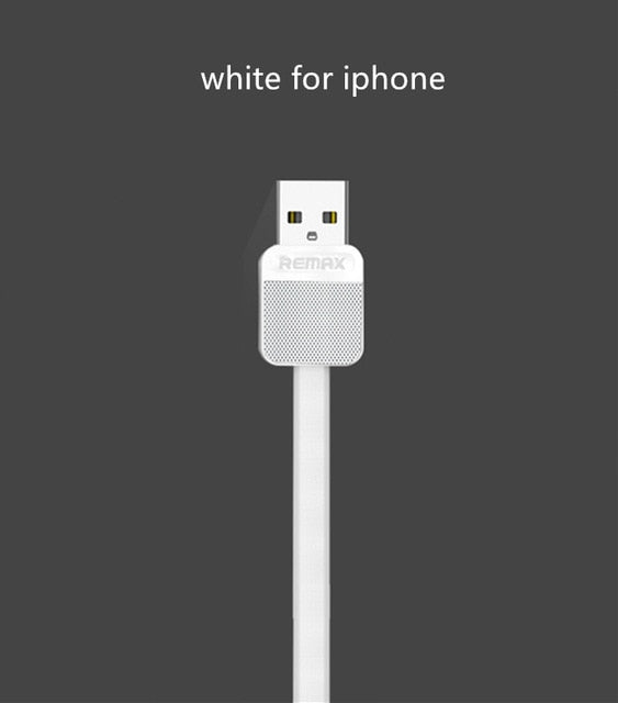 Original Remax Mobile Phone Cables 2.1A 1m Durable Fast Charger Cable For xiaomi samsung For iPhone6 6s 7 8 iPhone x