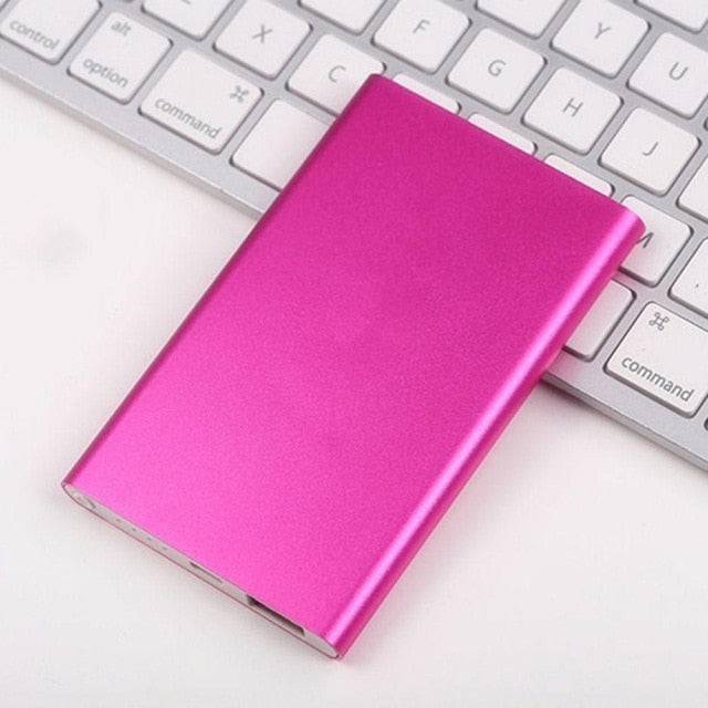 Powerbank 12000mAh  Dual USB Charger Power Bank Portable   External Battery Ultrathin Poverbank For iPhone Sumsung xiaomi