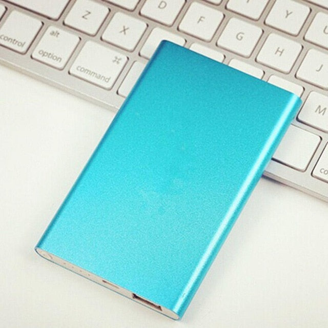 Powerbank 12000mAh  Dual USB Charger Power Bank Portable   External Battery Ultrathin Poverbank For iPhone Sumsung xiaomi