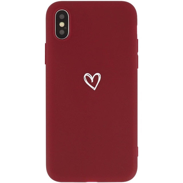 Silicon stitch Funda For Iphone 7Plus 8plus TPU Soft Phone Case Cover for iPhone 8 7 Plus 6 6S X XS MAX SE XR 10 Cover Coque