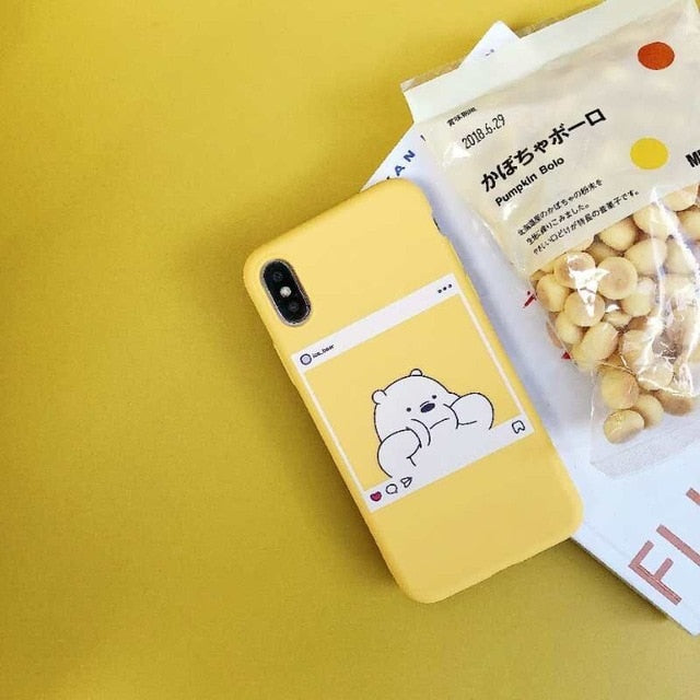 Silicon stitch Funda For Iphone 7Plus 8plus TPU Soft Phone Case Cover for iPhone 8 7 Plus 6 6S X XS MAX SE XR 10 Cover Coque