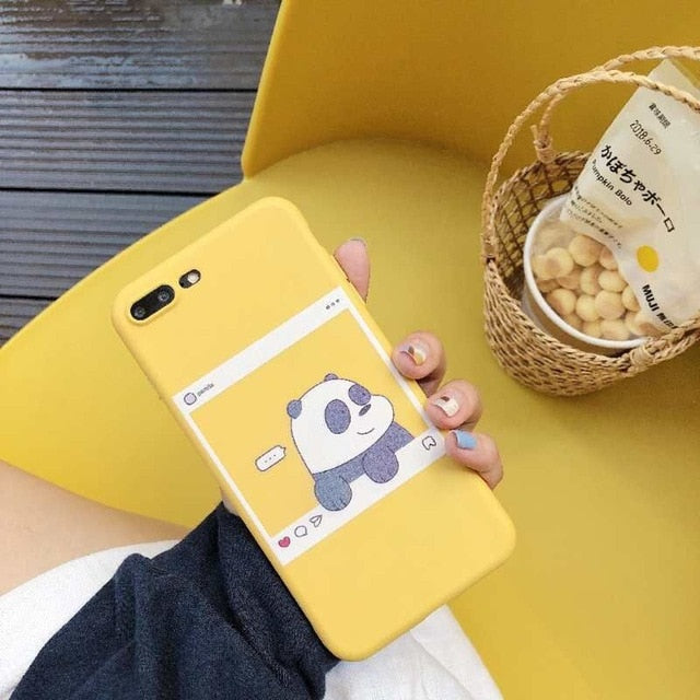 Silicon stitch Funda For Iphone 7Plus 8plus TPU Soft Phone Case Cover for iPhone 8 7 Plus 6 6S X XS MAX SE XR 10 Cover Coque