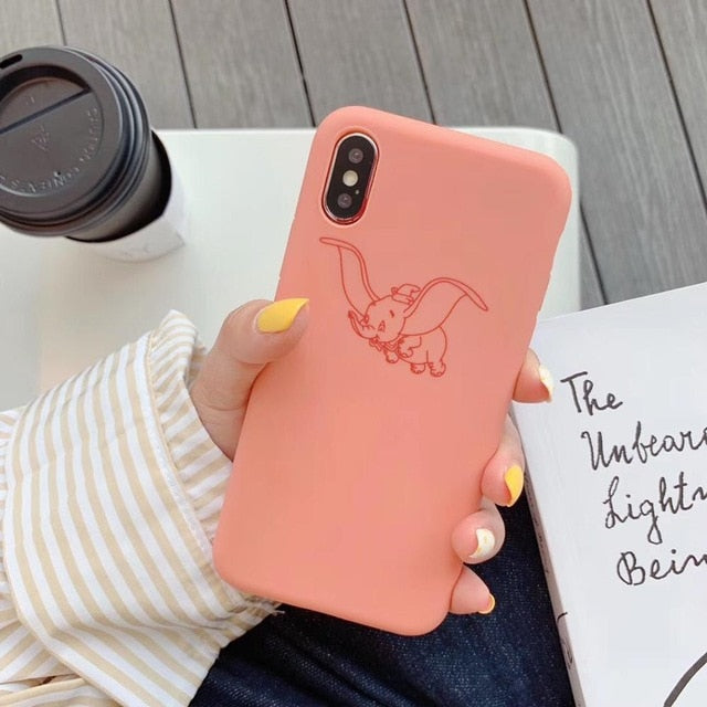 Silicon stitch Funda For Iphone 7Plus 8plus TPU Soft Phone Case Cover for iPhone 8 7 Plus 6 6S X XS MAX SE XR 10 Cover Coque