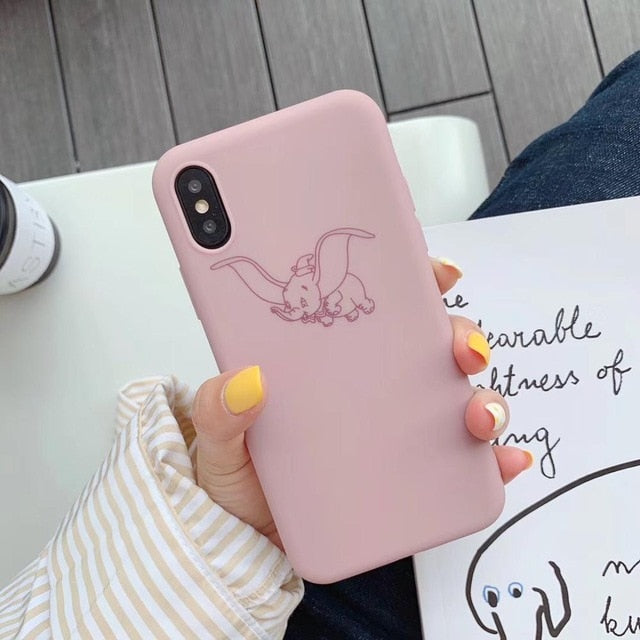 Silicon stitch Funda For Iphone 7Plus 8plus TPU Soft Phone Case Cover for iPhone 8 7 Plus 6 6S X XS MAX SE XR 10 Cover Coque