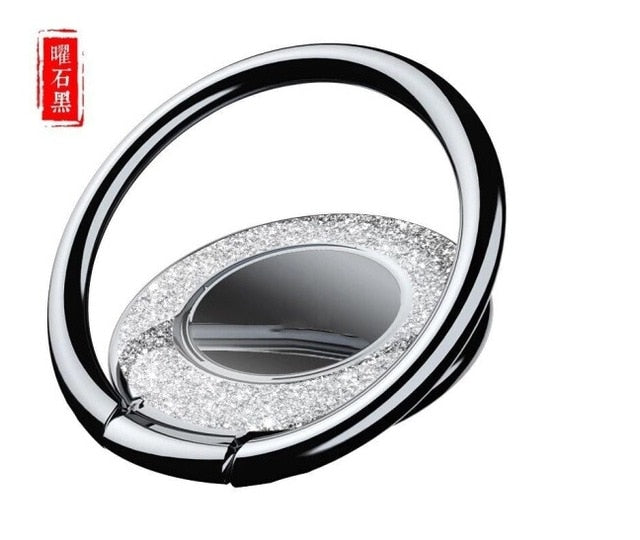 360 Degree Finger Ring Mobile Phone Smartphone Stand Holder Mount for IPhone 8 IPad Xiaomi All Smart Phone Luxury Couple Models