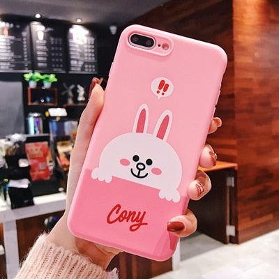 Cartoon Silicon Phone Case For Etui iPhone 7 8 Plus XS Max XR Cute Unicorn Case For iPhone X 8 7 6 6S Plus Soft TPU Cover Coque