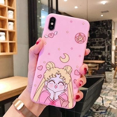 Cartoon Silicon Phone Case For Etui iPhone 7 8 Plus XS Max XR Cute Unicorn Case For iPhone X 8 7 6 6S Plus Soft TPU Cover Coque