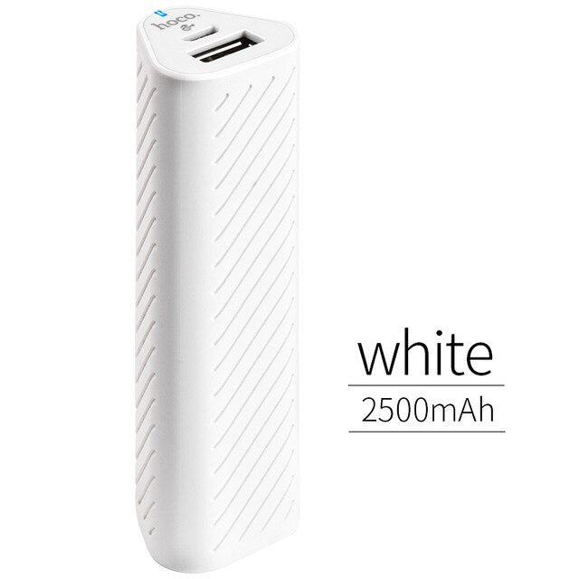 HOCO Portable Power Bank 2500mAh Lightweight Powerbank USB External Backup Battery Charger for iphone X 7 8 for Xiaomi Samsung