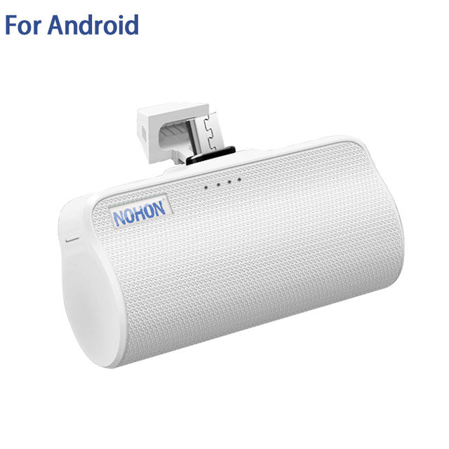 NOHON Wireless Mini Power Bank 3000mAh Portable Charger External Battery For iPhone Xiaomi Huawei Samsung USB C Powerbank